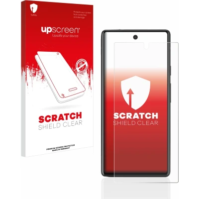 Afbeelding van upscreen Screenprotector voor Google Pixel 6a Folie Beschermfolie transparant