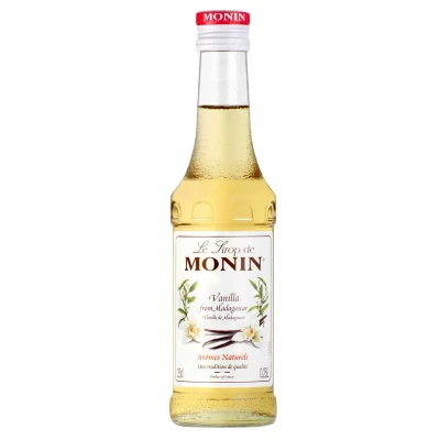 Afbeelding van Monin Siroop Vanille 250ml Koffiesiropen bij Simon Lévelt