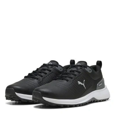 Afbeelding van PUMA Fusion Plus SL golfschoenen voor heren, Zwart Wit, 41 EU