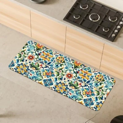 Afbeelding van Comart, Austin Keukenloper van polyester, bedrukt, antislip, 50 x 130 cm