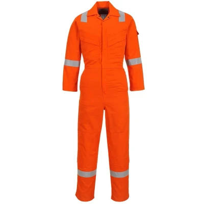 Afbeelding van Overall Vlamvertragend antistatische Lichtgewicht Oranje FR28 Portwest