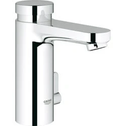 Afbeelding van GROHE Eurosmart Cosmopolitan T 1 gats wastafelkraan zelfsluitend met