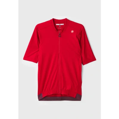 Afbeelding van Fietsshirt Castelli Espresso maat Xl Rood