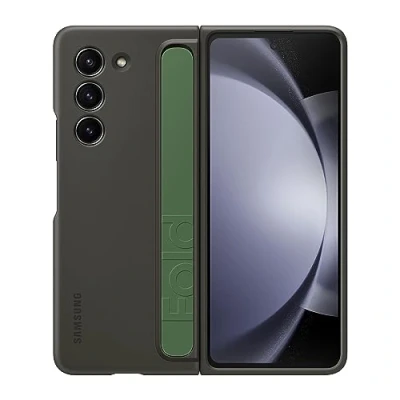 Image de Samsung Standing PC Back Cover avec Bracelet Noir Galaxy Z Fold5