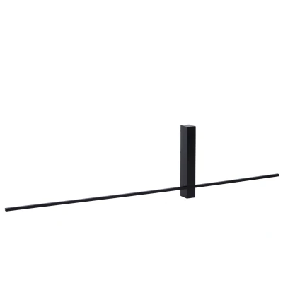 Afbeelding van Lucide Segin wandlamp zwart led 10W