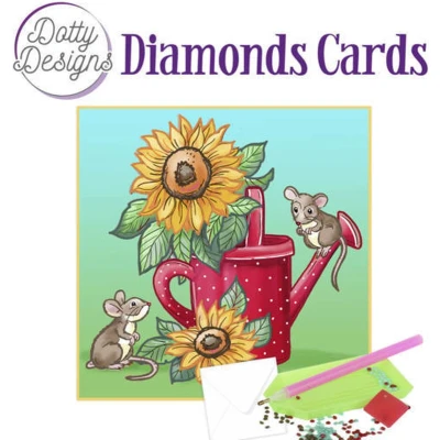 Afbeelding van Sunflowers Diamonds Cards by Dotty Designs