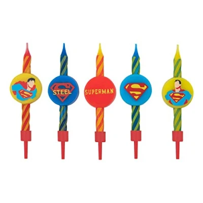Afbeelding van DC Comics Birthday Candle 10 Pack Superman