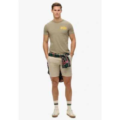 Afbeelding van Superdry Vintage LOGO Tokyo Tshirt print, Heren, Maat: Small, Light khaki green