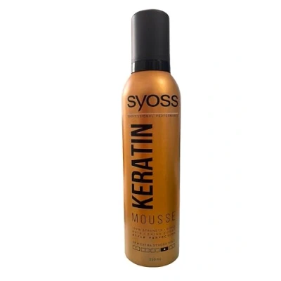 Afbeelding van Syoss Keratin Mousse Hair Foam Extra Strong 250Ml