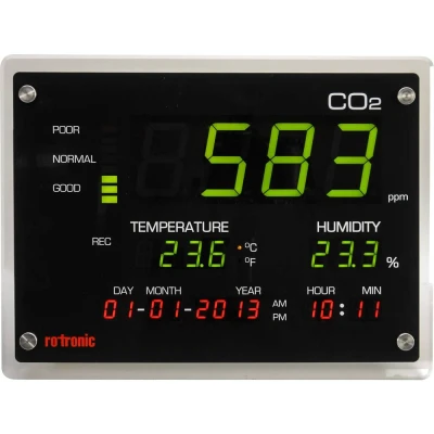 Afbeelding van rotronic CO2 Display Kooldioxidemeter 0 5000 ppm