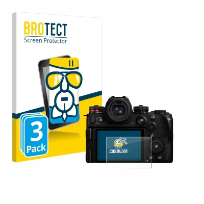 Afbeelding van BROTECT Screenprotector voor Panasonic Lumix S1R II Folie Beschermfolie Beschermglas transparant (3 Stuks)