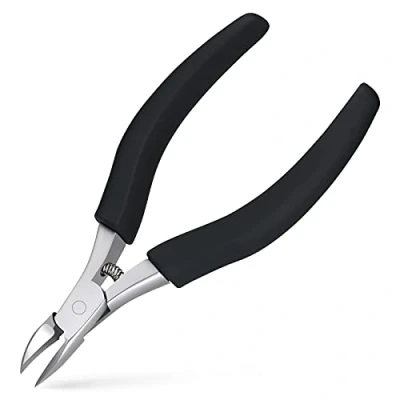 Afbeelding van URAQT Nageltang, precisie nagelknipper professionele voor dikke ingegroeide nagels (C)