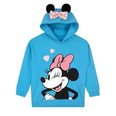 Afbeelding van Disney Minnie Mouse hoodie voor meisjes, sweatshirts sweatshirt, Blauw