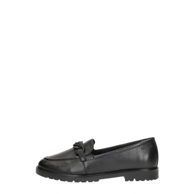 Afbeelding van Tamaris Instappers, Dames, Maat: 41, Black leather Leer