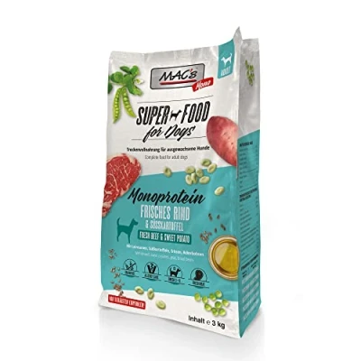 Afbeelding van MAC&#039;s Superfood Hondenvoer Mono proteïne Rund 3kg hondenbrokken