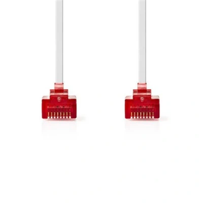 Afbeelding van Netwerkkabel Cat6 U/UTP 3 meter (100% koper, LSZH, Plat, Wit)