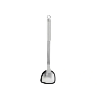 Afbeelding van Rosle Wokspatel Round RVS / Siliconen 38 cm