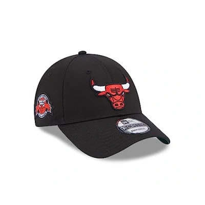 Afbeelding van Chicago Bulls Cap Team Side Patch Limited Edition 9Forty One size Black New Era Caps NY Pet Heren Dames Petten