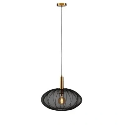 Afbeelding van Lucide CORINA Hanglamp Ø 50 cm 1xE27 Zwart