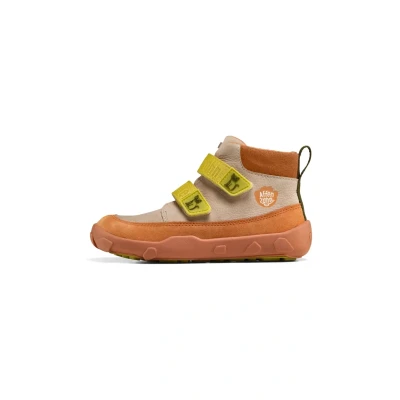Afbeelding van Affenzahn Chaussures mi saison en cuir Friendy Résistantes aux intempéries Respirantes Avec semelle antidérapante et réflecteurs Taille 21 32, Chat beige, 25 EU