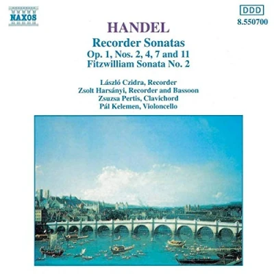 Afbeelding van Laszlo Czidra Recorder Sonatas (CD)