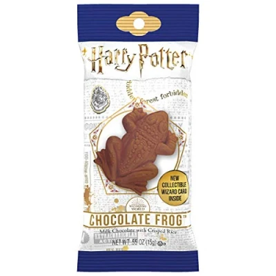 Afbeelding van Jelly Belly Harry Potter Chocolade kikker en verzamelkaart, 1,5 g