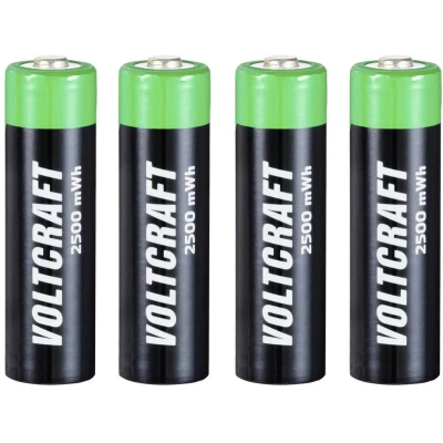 Afbeelding van VOLTCRAFT HR6 Oplaadbare AA batterij (penlite) NiZn 1500 mAh 1.6 V 4 stuk(s)