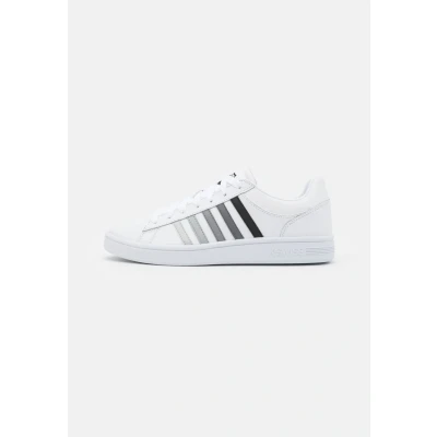 Afbeelding van K SWISS Court Winston Sneakers laag, Heren, Maat: 45, White/black gradient Leer en imitatieleer