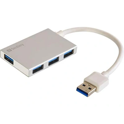 Afbeelding van Sandberg USB 3.0 Pocket Hub 4 ports