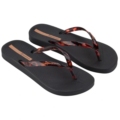 Afbeelding van Ipanema Badslippers, Dames, Maat: 40, Black clear Kunststof