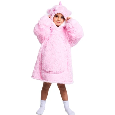 Afbeelding van Noxxiez Hoodie Deken Unicorn 8718274254624
