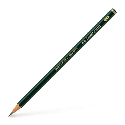 Afbeelding van potlood Faber Castell 9000 4H doos met 12 stuks