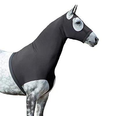 Afbeelding van LeMieux Lycra hood Zwart Maat S