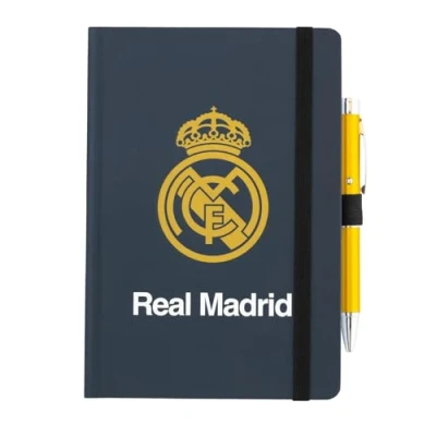 Image de Grupo Erik Carnet de Notes Real Madrid Pointillé Format A5 avec Stylo Notebook Pointillé, Notebook, Journal Intime, Fournitures Scolaires