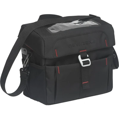 Afbeelding van Stuurtas New Looxs Vigo Handlebar bag Klickfix 8,5 liter 26 x 15 22 cm zwart