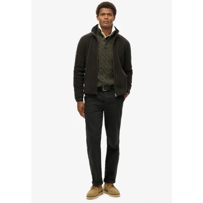 Afbeelding van Superdry Fleecejas, Heren, Maat: Medium, Black