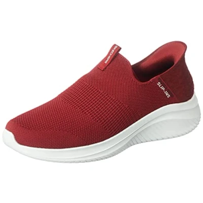 Afbeelding van Skechers Ultra FLEX 3 0 Smooth STEP Sneakers laag, Heren, Maat: 43, Burgund Polyester