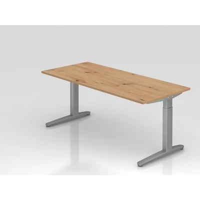 Afbeelding van XTRA XB 19 SS Bureau 180 x 80 Tafelhoogte I In hoogte verstelbaar Knoestige Eiken