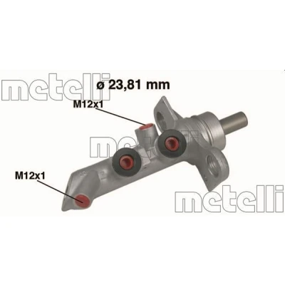 Afbeelding van Metelli Hoofdremcilinder 05 0485