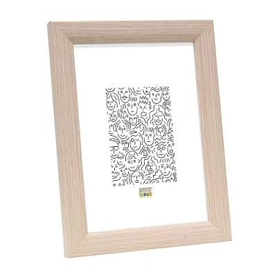Afbeelding van Deknudt Frames fotolijst S54SJ1 eikkleur hout 20x25 cm