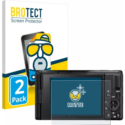Afbeelding van BROTECT Screenprotector voor Sony ZV 1 II Vlog Kamera Folie Beschermfolie matte (2 Stuks)