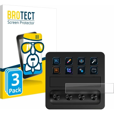 Afbeelding van BROTECT Screenprotector voor Elgato Stream Deck + Folie Beschermfolie Beschermglas transparant (3 Stuks)