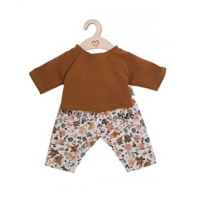 Afbeelding van Hollie Poppenkleding Poppenbroek &amp; Shirt Bruin (voor Gordi)