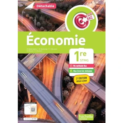Afbeelding van OBJECTIF BAC ECONOMIE 1E STMG (DETACHABLE)