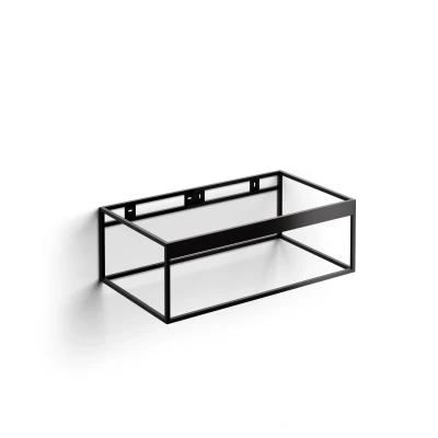 Afbeelding van Clou Frame rvs kokerprofielkast 90 cm mat zwart poedercoat