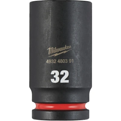 Afbeelding van MILWAUKEE 4932480391 SHOCKWAVE slagdop lang 3/4&quot; 32 mm
