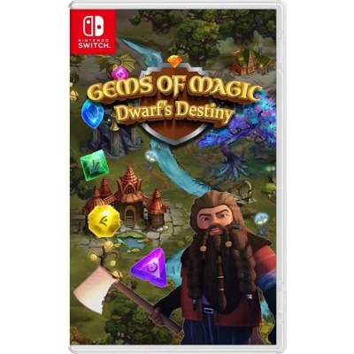 Afbeelding van Gems of Magic: Dwarf&#039;s Destiny (Code in a Box) (Nintendo Switch)