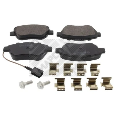 Afbeelding van MAPCO 6936 Remblokkenset Vooras Incl. slijtage waarschuwingscontact FIAT: 500 Hatchback, Grande Punto C Convertible, ALFA ROMEO: MiTo