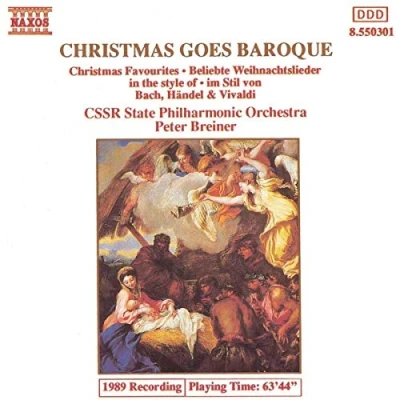 Afbeelding van Czecho Slovak State Pho Christmas Goes Baroque (CD)