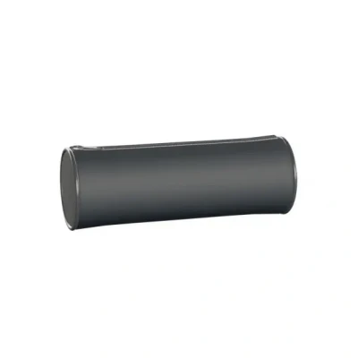 Afbeelding van Pennenetui Quattro Colori rond 20x6x6cm Nero